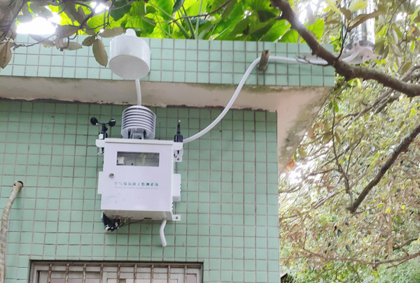 北京大学深圳研究院负氧离子监测设备安装案例